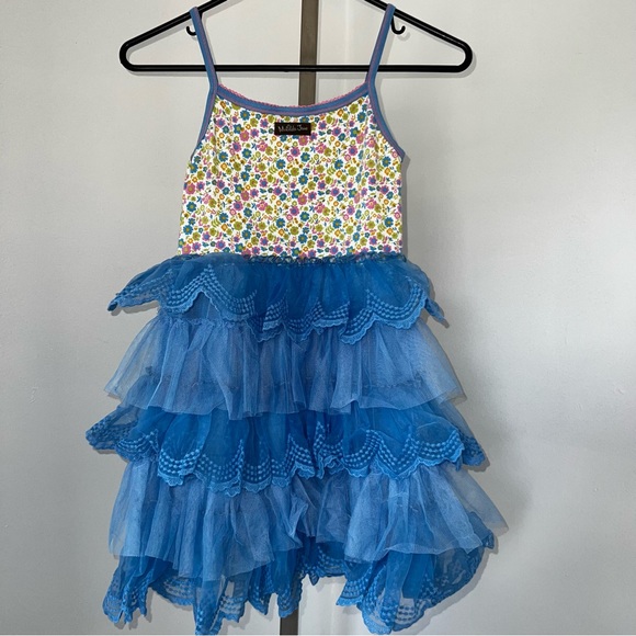 Matilda Jane Floral Print Ruffle Dress. - Picture 2 of 4